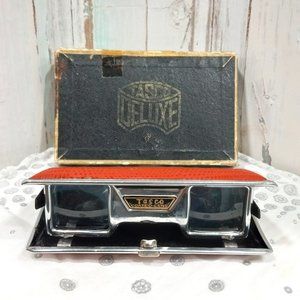 Vintage Tasco Folding Opera Glasses w/ Box